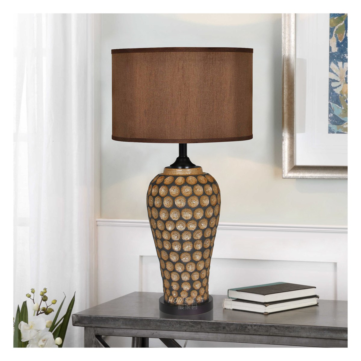 北欧轻奢陶瓷台灯 35