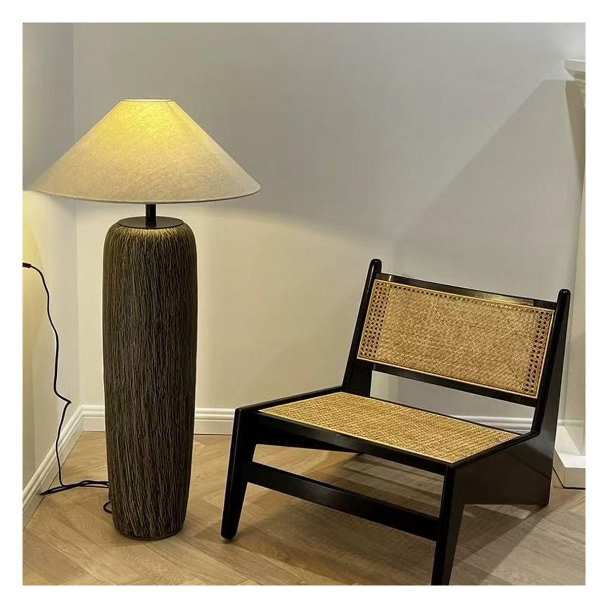 复古中古陶瓷台灯 91